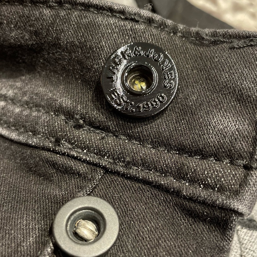 Jack & Jones Black Washed Jean - Picture 5 of 9